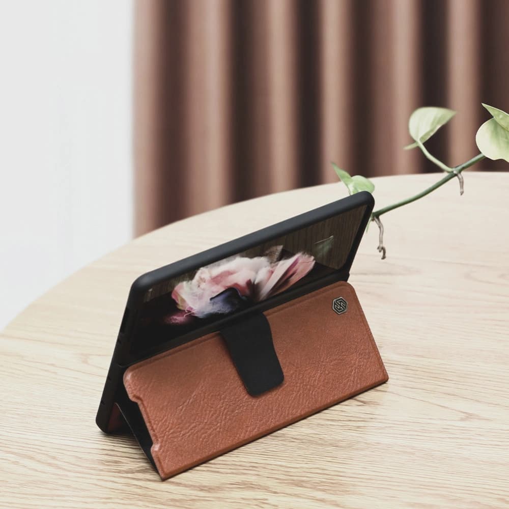 Nillkin Aoge Leather Samsung Galaxy Z Fold 3 brown - 9