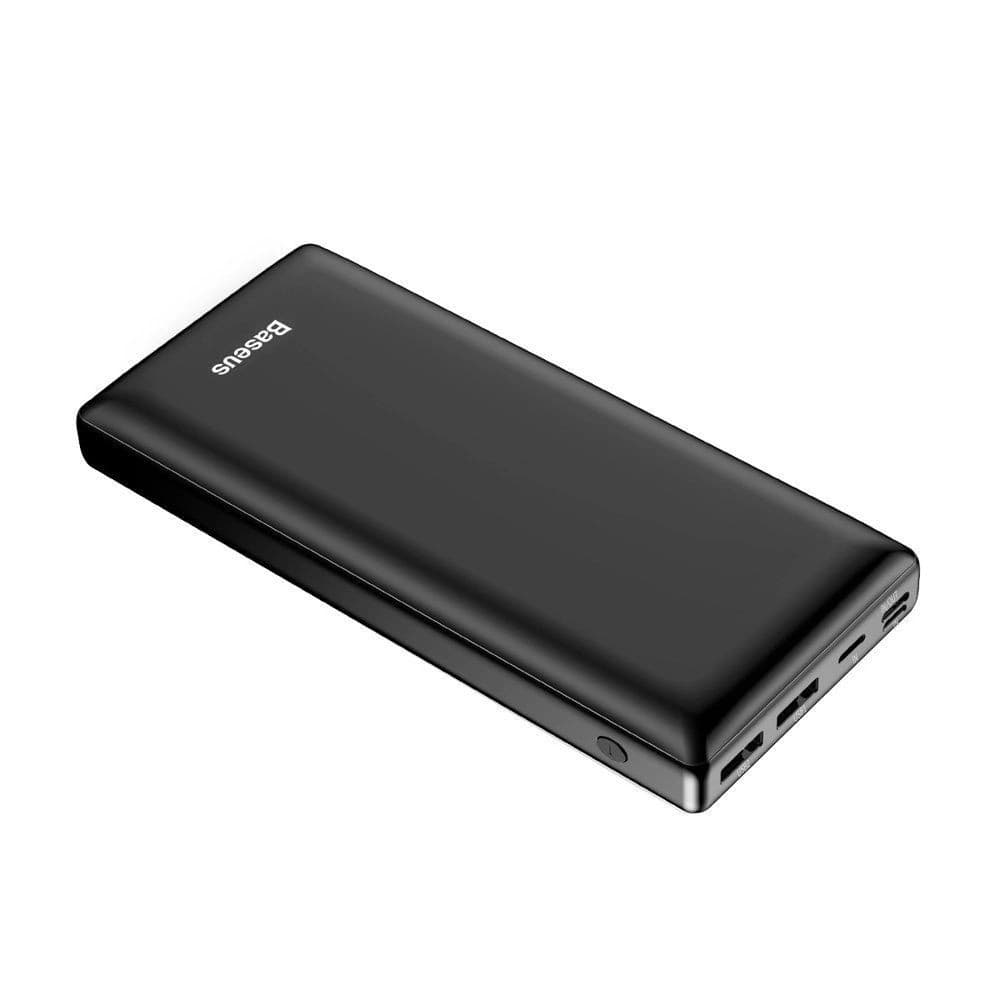 Powerbank Baseus Mini JA 30000mAh 2x USB 3A (schwarz) - 1