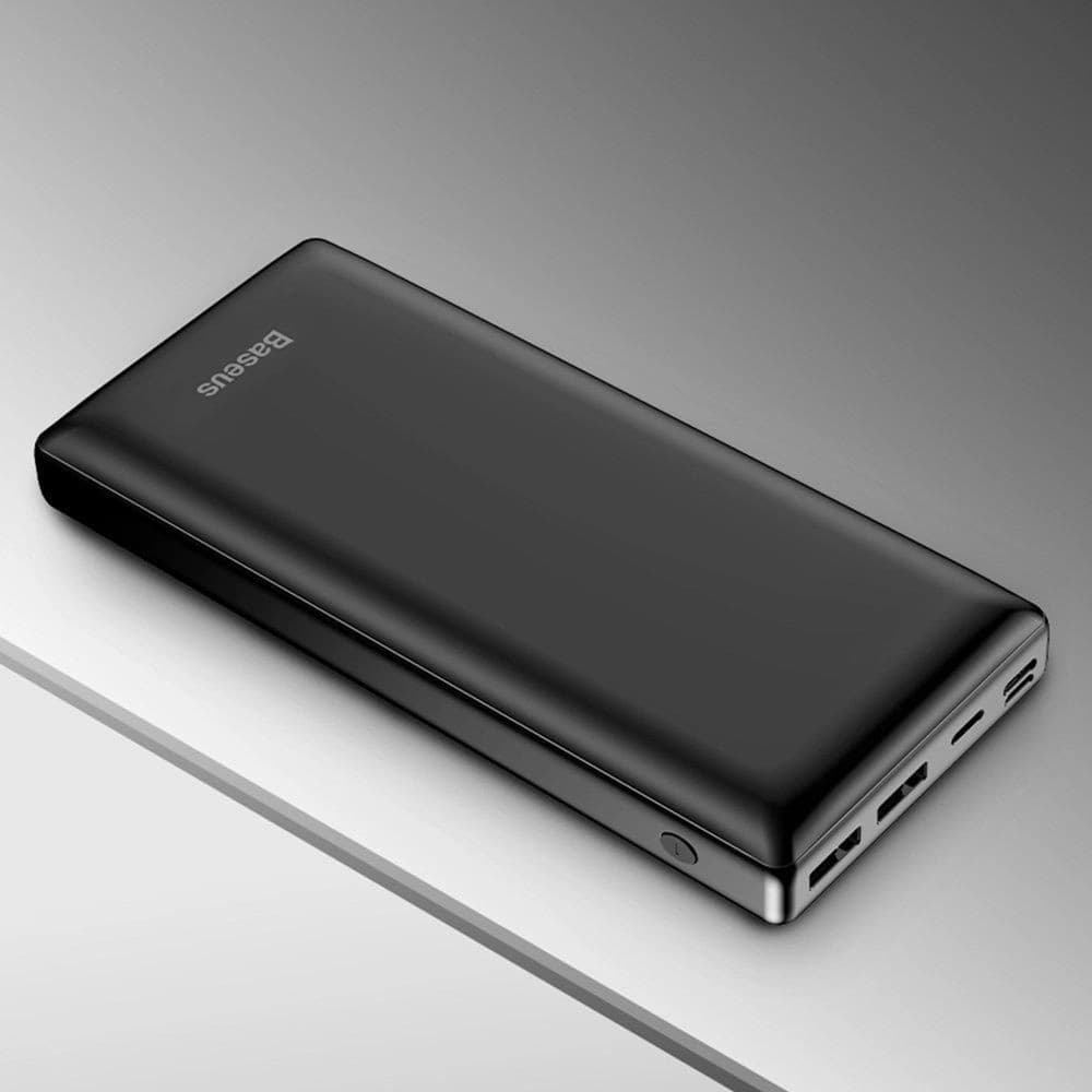 Powerbank Baseus Mini JA 30000mAh 2x USB 3A (schwarz) - 10