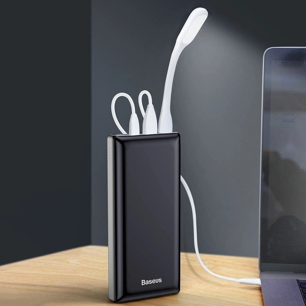 Powerbank Baseus Mini JA 30000mAh 2x USB 3A (schwarz) - 11