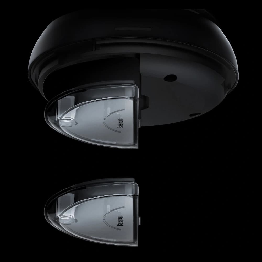 Auto-Lufterfrischer Baseus + 2 Nachfüllungen (Freesie + Glocke) + 1m schwarzes USB-C-Kabel - 19