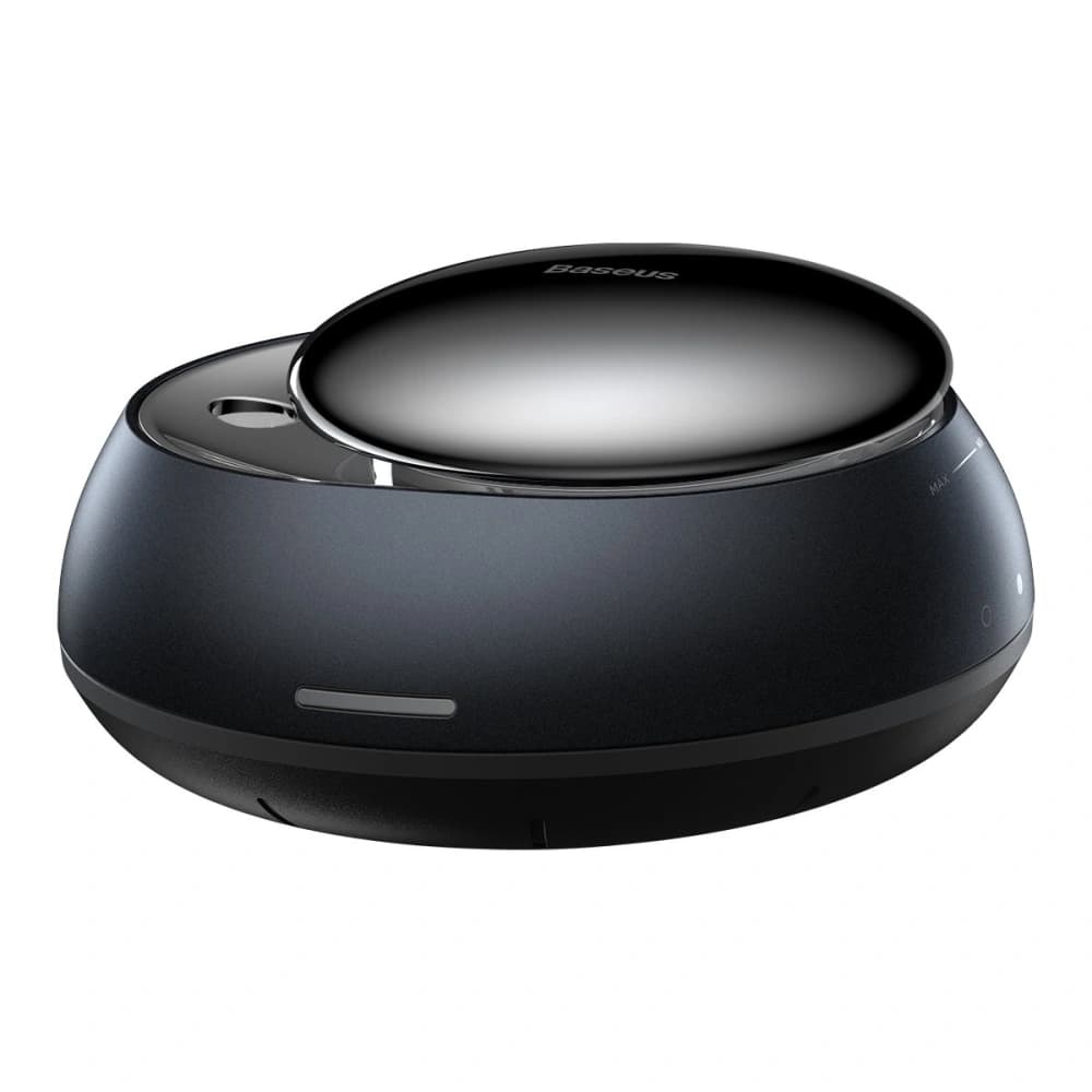 Auto-Lufterfrischer Baseus + 2 Nachfüllungen (Freesie + Basilikum mit Mandarine) + 1m schwarzes USB-C-Kabel - 4