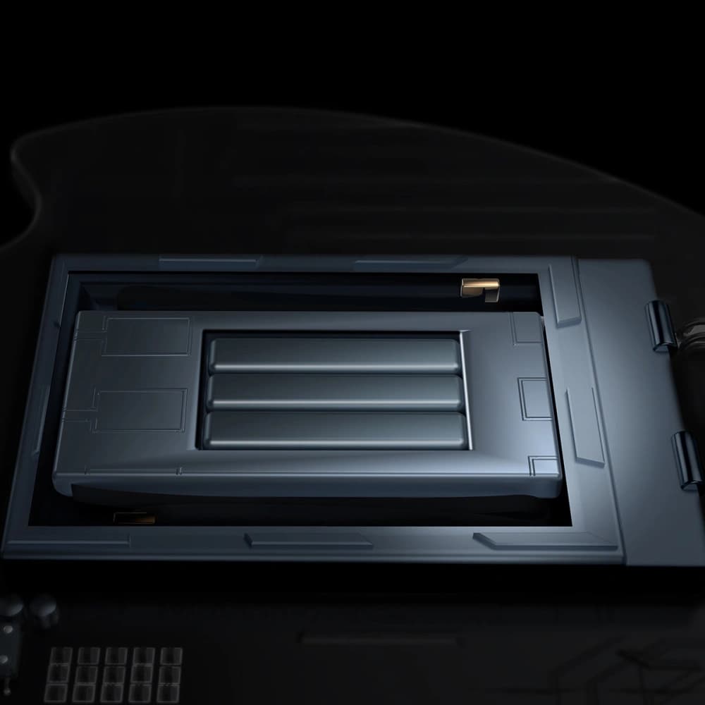 Auto-Lufterfrischer Baseus + 2 Nachfüllungen (Freesie + Basilikum mit Mandarine) + 1m schwarzes USB-C-Kabel - 7