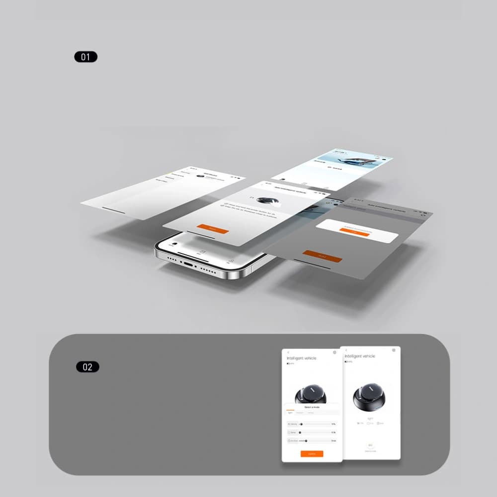 Auto-Lufterfrischer Baseus + 2 Nachfüllungen (Freesie + Basilikum mit Mandarine) + 1m schwarzes USB-C-Kabel - 21