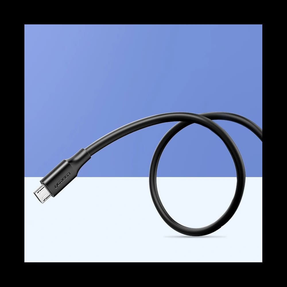 UGREEN US289 USB/microUSB cable 2.4A 480Mbps 1.5m black - 10