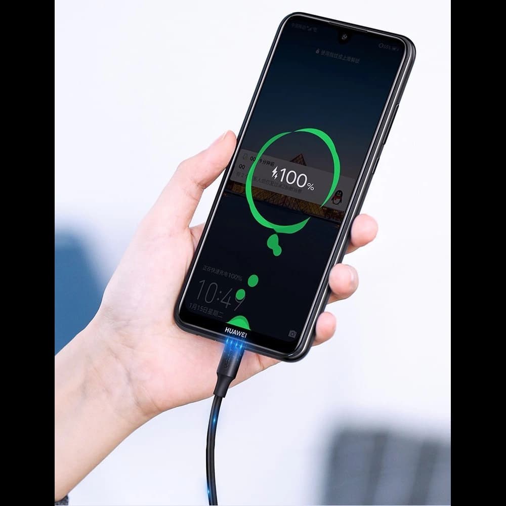 UGREEN US289 USB/microUSB cable 2.4A 480Mbps 1.5m black - 14