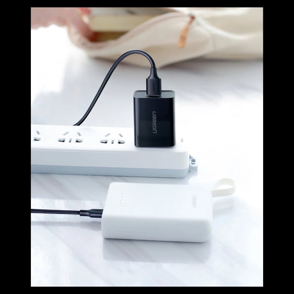 UGREEN US289 USB/microUSB cable 2.4A 480Mbps 1.5m black - 16