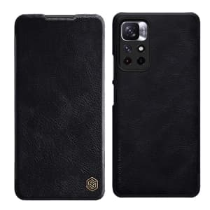 Case Nillkin Qin Xiaomi Redmi Note 11T 5G/Poco M4 Pro 5G schwarz