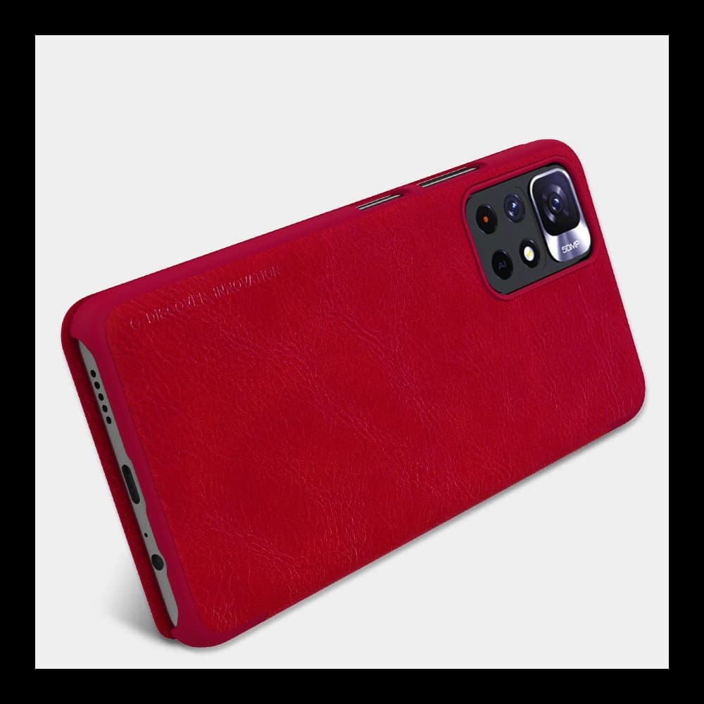 Nillkin Qin Xiaomi Redmi Note 11S 5G/11T 5G/Poco M4 Pro 5G brown - 17