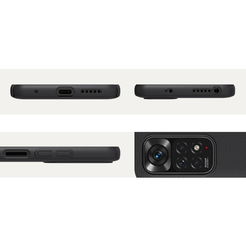 Nillkin Super Frosted Shield Xiaomi Redmi Note 11S 5G/11T 5G/Poco M4 Pro 5G black - 11