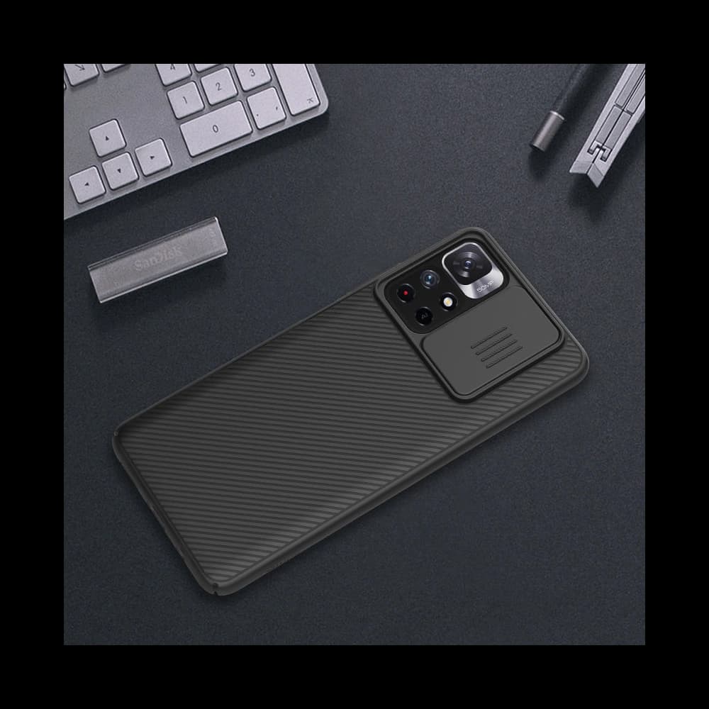 Case Nillkin CamShield Xiaomi Redmi Note 11S 5G/11T 5G/Poco M4 Pro 5G blau - 13