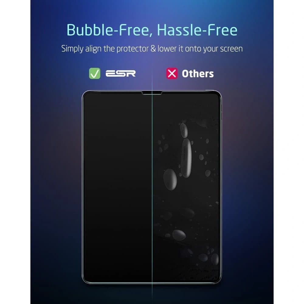 Glas ESR Gehärtetes Glas für Apple iPad Pro 12.9 2020/2021 (4. und 5. Generation) Klar [2 PACK] - 5