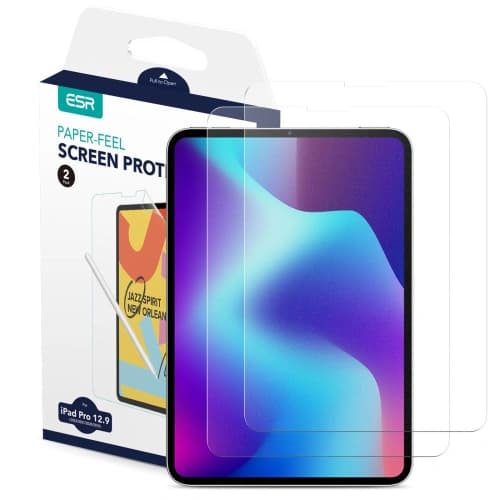 ESR Paper Feel Apple iPad Pro 12.9 2020/2021 (4, 5 gen) [2 PACK]