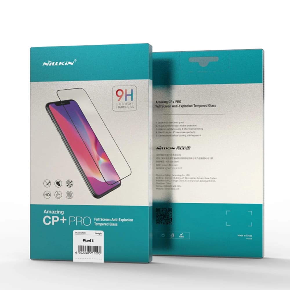 Gehärtetes Glas Nillkin Amazing CP+ PRO Google Pixel 6 schwarz - 5