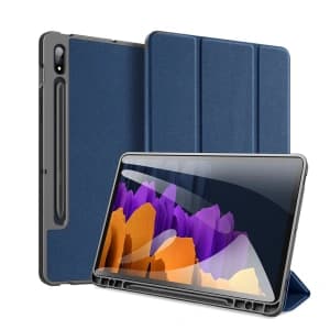 Case Dux Ducis Domo Samsung Galaxy Tab S8+ Plus/Tab S7+ Plus/S7 FE blau