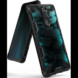 Case Ringke Fusion-X Design Redmi Note 8 Pro Camo (Moro) Schwarz