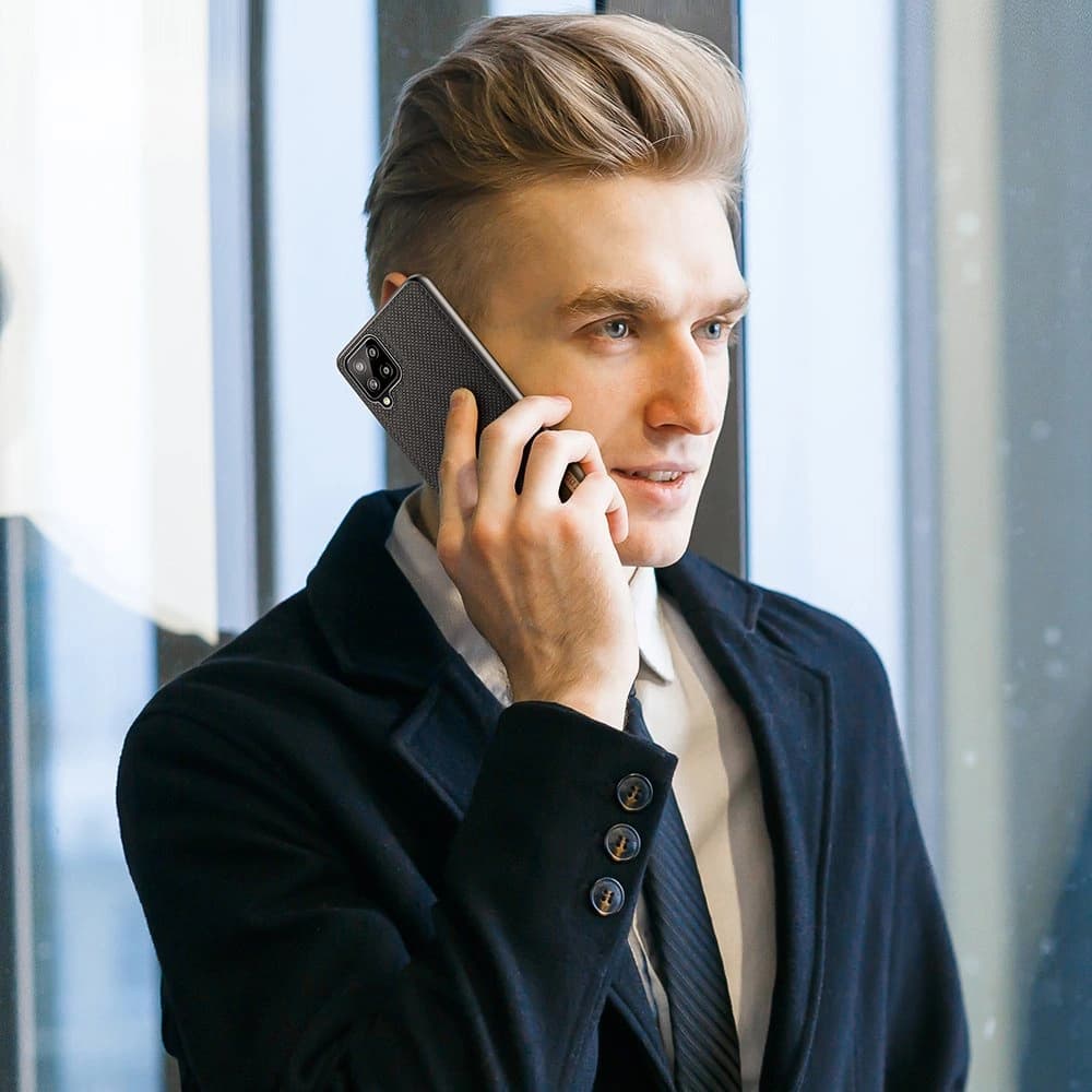 Case Dux Ducis Fino Samsung Galaxy A12/M12 schwarz - 9