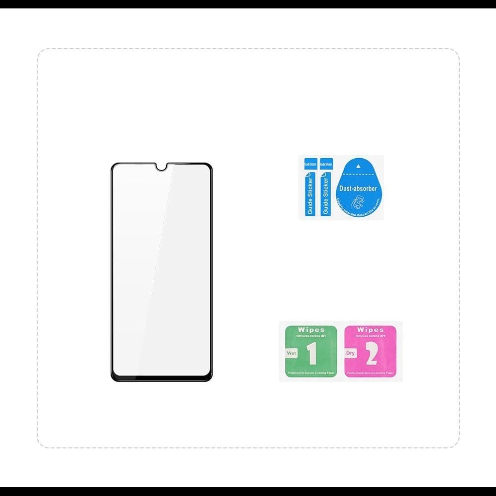 Dux Ducis 9D Tempered Glass Samsung Galaxy A12/M12 black (case friendly) - 8