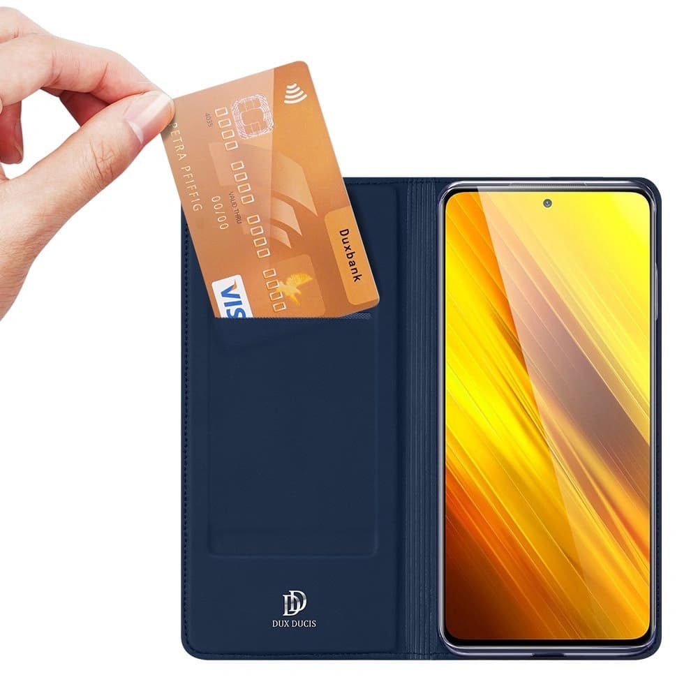 Case Dux Ducis Skin Pro Xiaomi Poco M3/Redmi 9T blau - 2