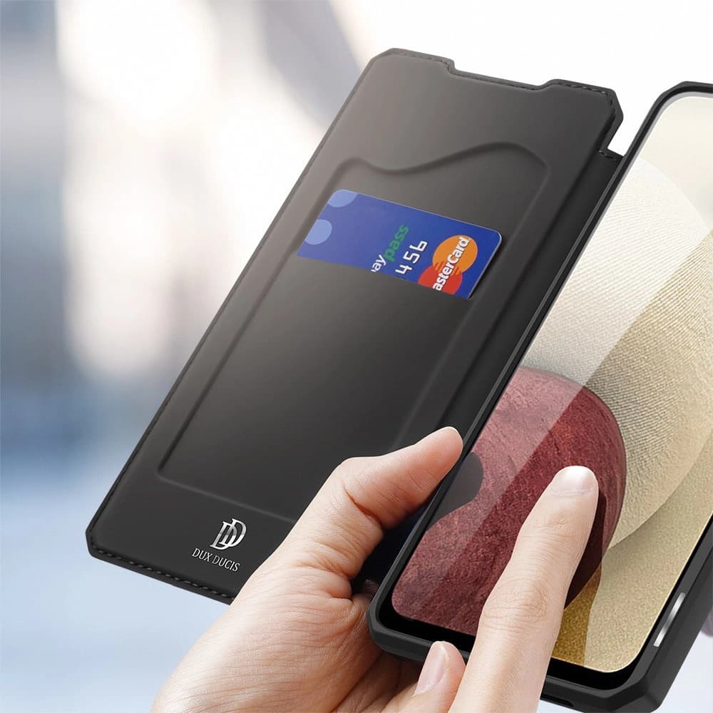 Case Dux Ducis Skin X Samsung Galaxy A12/M12 schwarz - 3