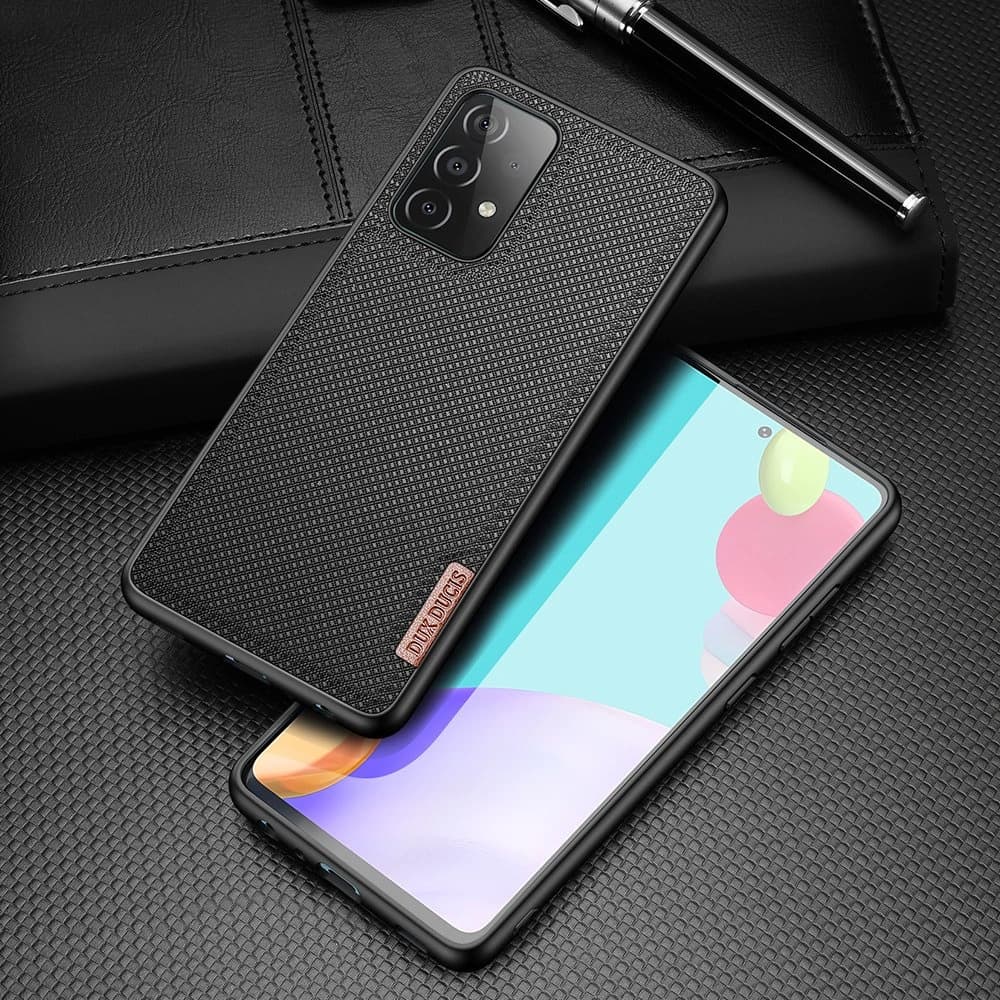 Case Dux Ducis Fino Samsung Galaxy A72 4G schwarz - 2