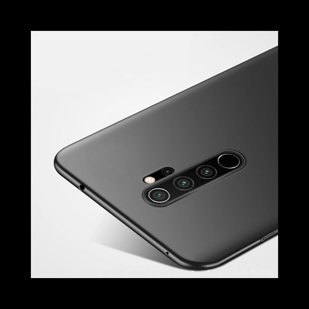 MSVII Redmi Note 8 Pro Black + Screen protector - 4