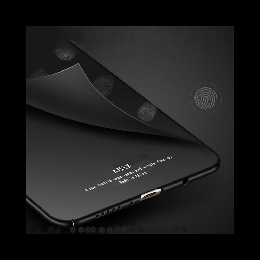 MSVII Redmi Note 8 Pro Black + Screen protector - 8