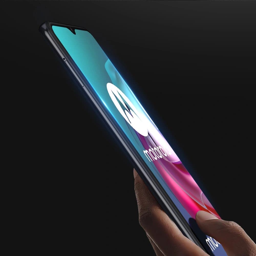 Dux Ducis 9D Tempered Glass Motorola Moto G10/G20/G30 black (case friendly) - 7