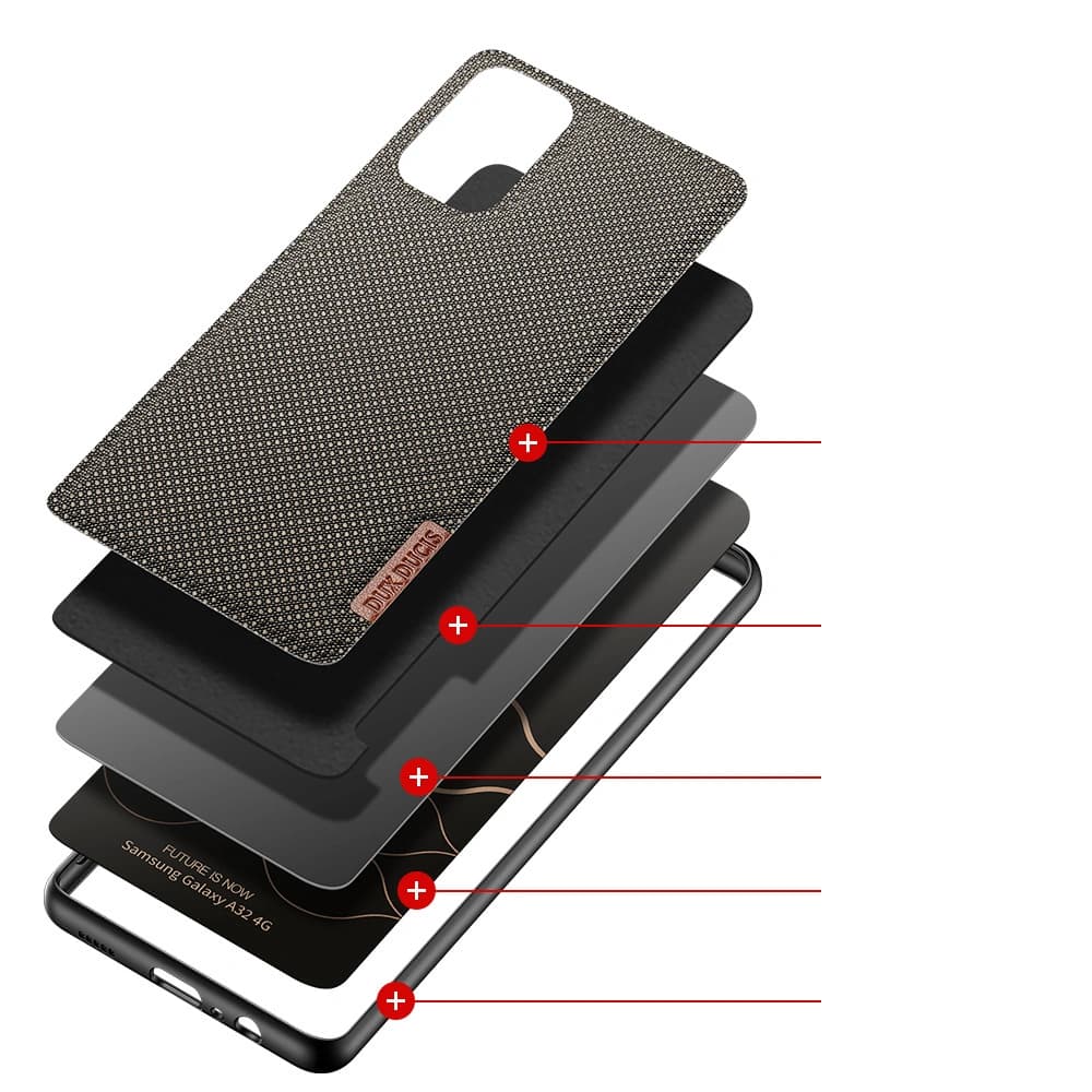 Case Dux Ducis Fino Samsung Galaxy A32 4G grün - 2