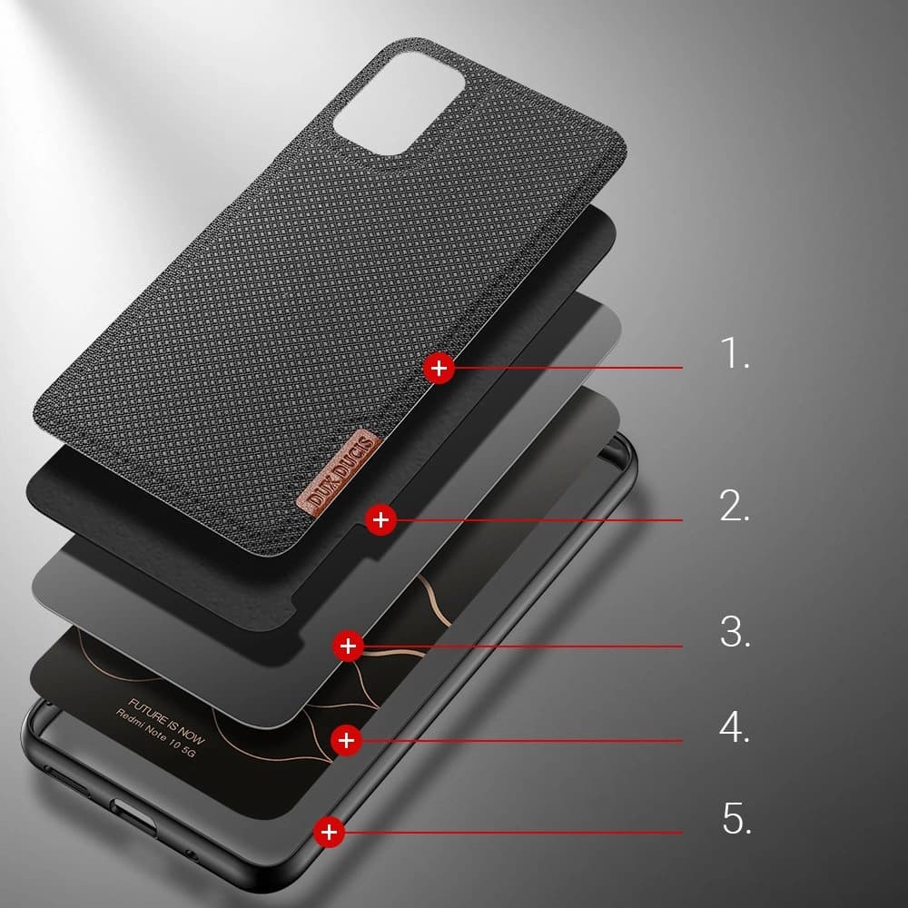 Dux Ducis Fino Xiaomi Redmi Note 10 5G/POCO M3 PRO black - 3