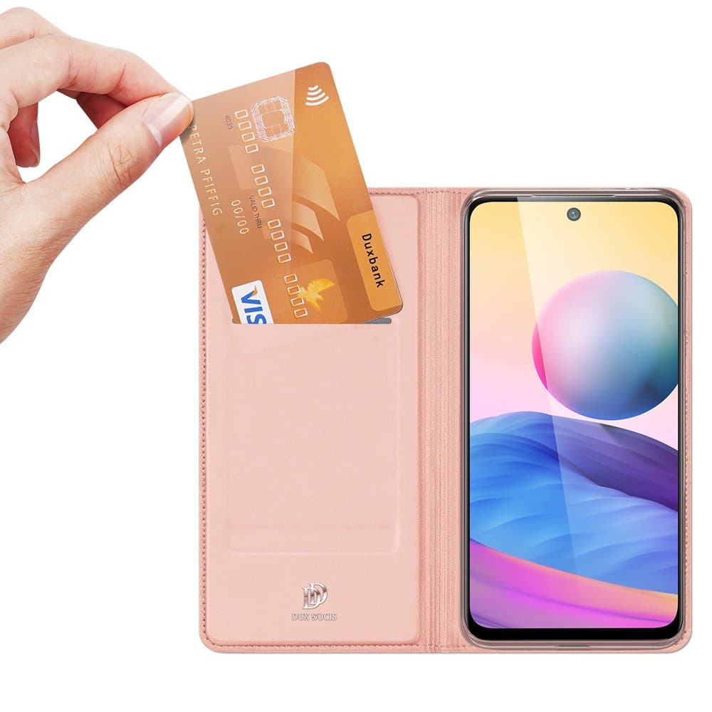 Case Dux Ducis Skin Pro Xiaomi Redmi Note 10 5G/Poco M3 Pro rosa - 2