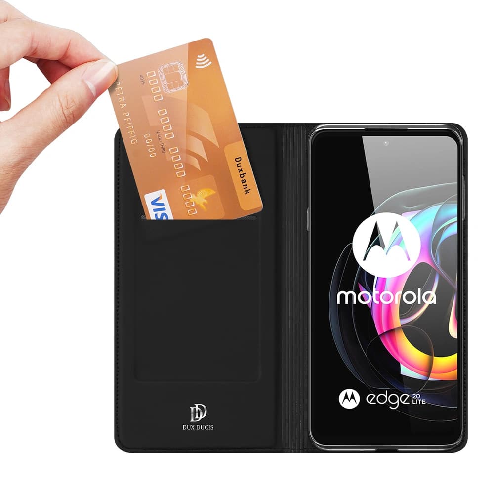 Case Dux Ducis Skin Pro Motorola Moto Edge 20 Lite schwarz - 2