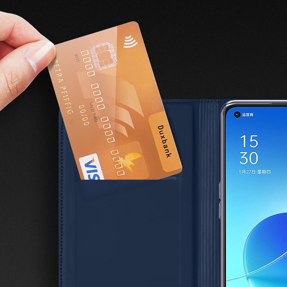 Dux Ducis Skin Pro Case für Oppo Reno6 4G schwarz - 16