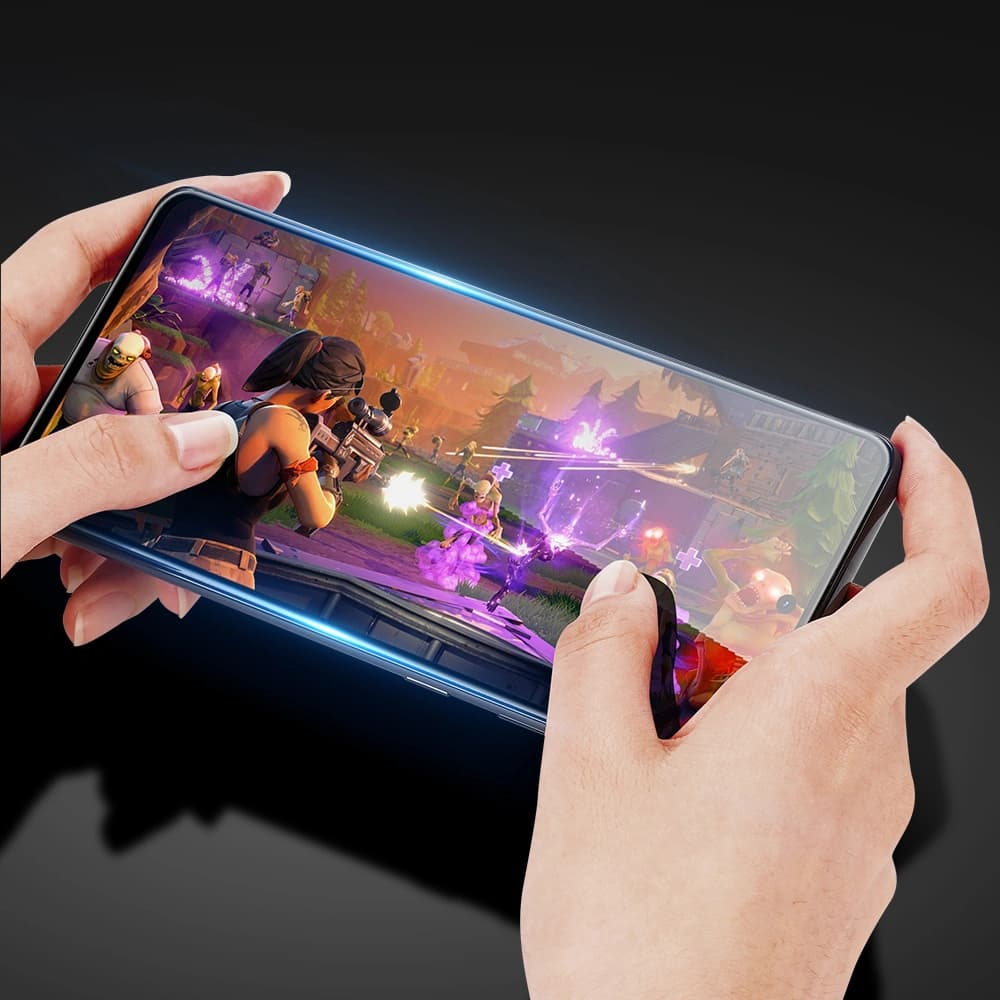 Dux Ducis 9D gehärtetes Glas Motorola Moto Edge 20 Lite schwarz (case friendly) - 2