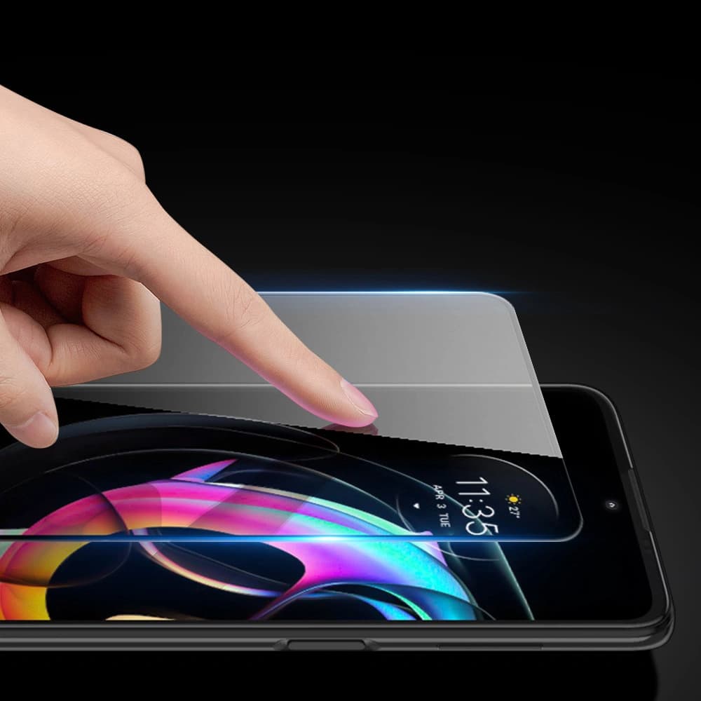 Dux Ducis 9D gehärtetes Glas Motorola Moto Edge 20 Lite schwarz (case friendly) - 9