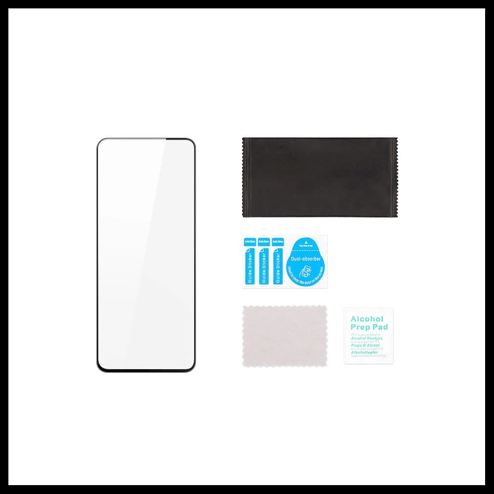 Dux Ducis 9D gehärtetes Glas Motorola Moto Edge 20 Lite schwarz (case friendly) - 11