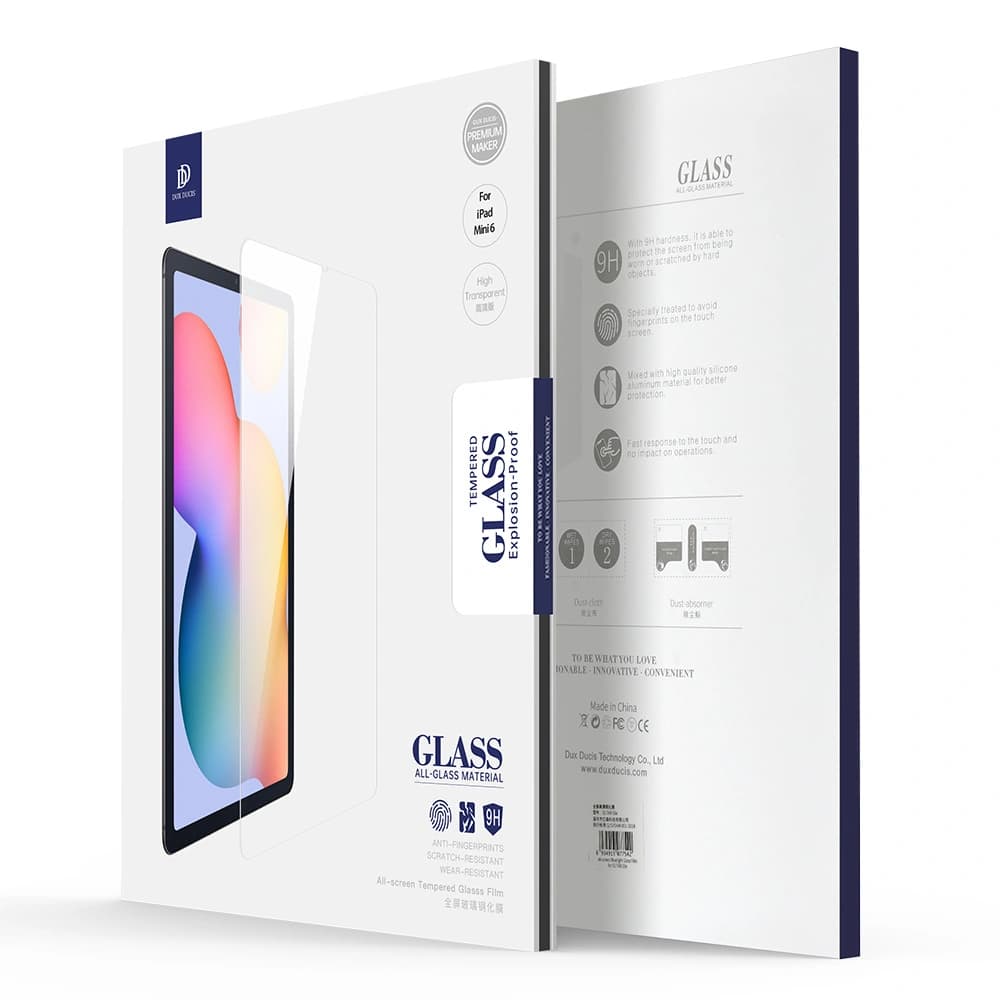 Dux Ducis Tempered Glass Apple iPad mini 2021 6 gen / iPad mini 8.3" 2024 7gen clear (case friendly) - 6