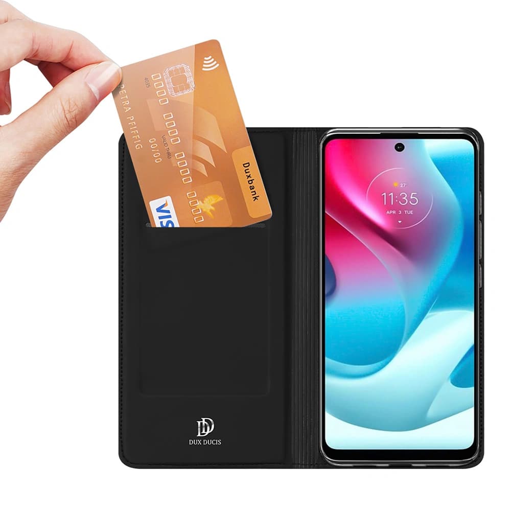 Dux Ducis Skin Pro Motorola Moto G60S black - 4