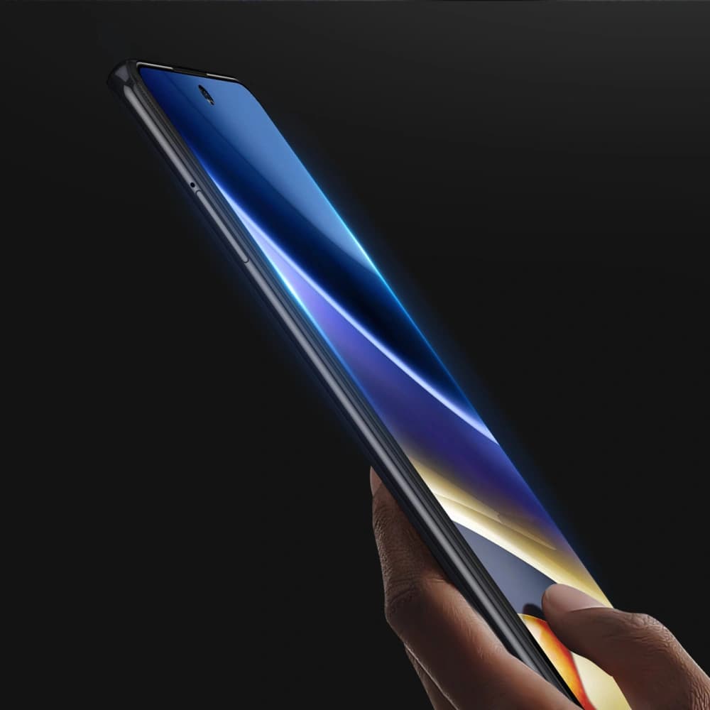 Gehärtetes Glas Dux Ducis 9D für Motorola Moto G51 5G schwarz (case friendly) - 6