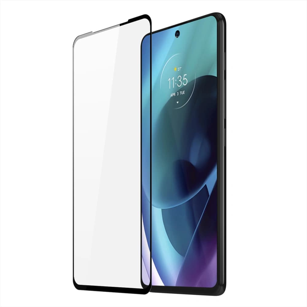 Dux Ducis 9D Tempered Glass Motorola Moto G71 5G black (case friendly) - 1