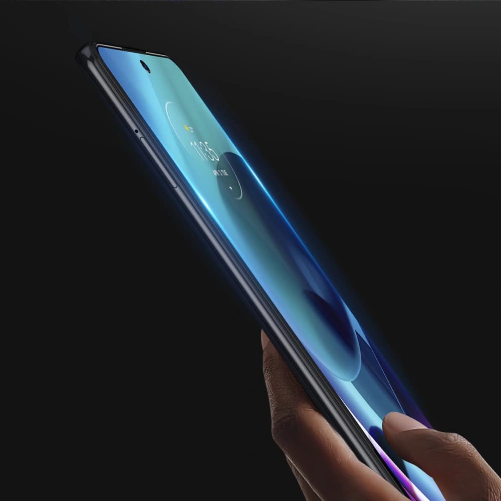 Dux Ducis 9D Tempered Glass Motorola Moto G71 5G black (case friendly) - 6