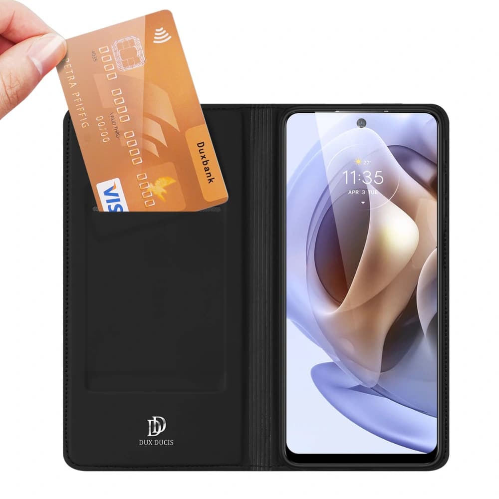 Case Dux Ducis Skin Pro für Motorola Moto G41/G13 schwarz - 3