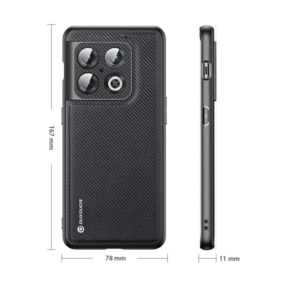 Case Dux Ducis Fino OnePlus 10 Pro schwarz - 18
