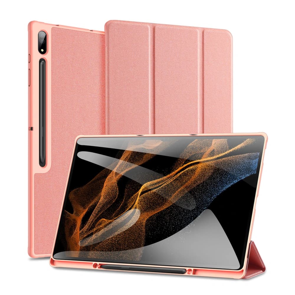 Case Dux Ducis Domo Samsung Galaxy Tab S8 Ultra rosa - 2