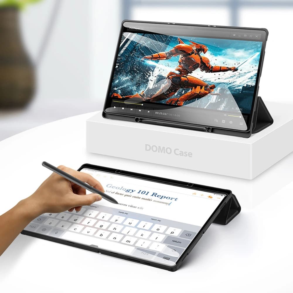 Case Dux Ducis Domo Samsung Galaxy Tab S8 Ultra rosa - 13