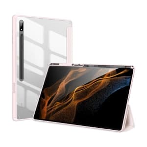 Dux Ducis Toby Samsung Galaxy Tab S8 Ultra stylus holder pink