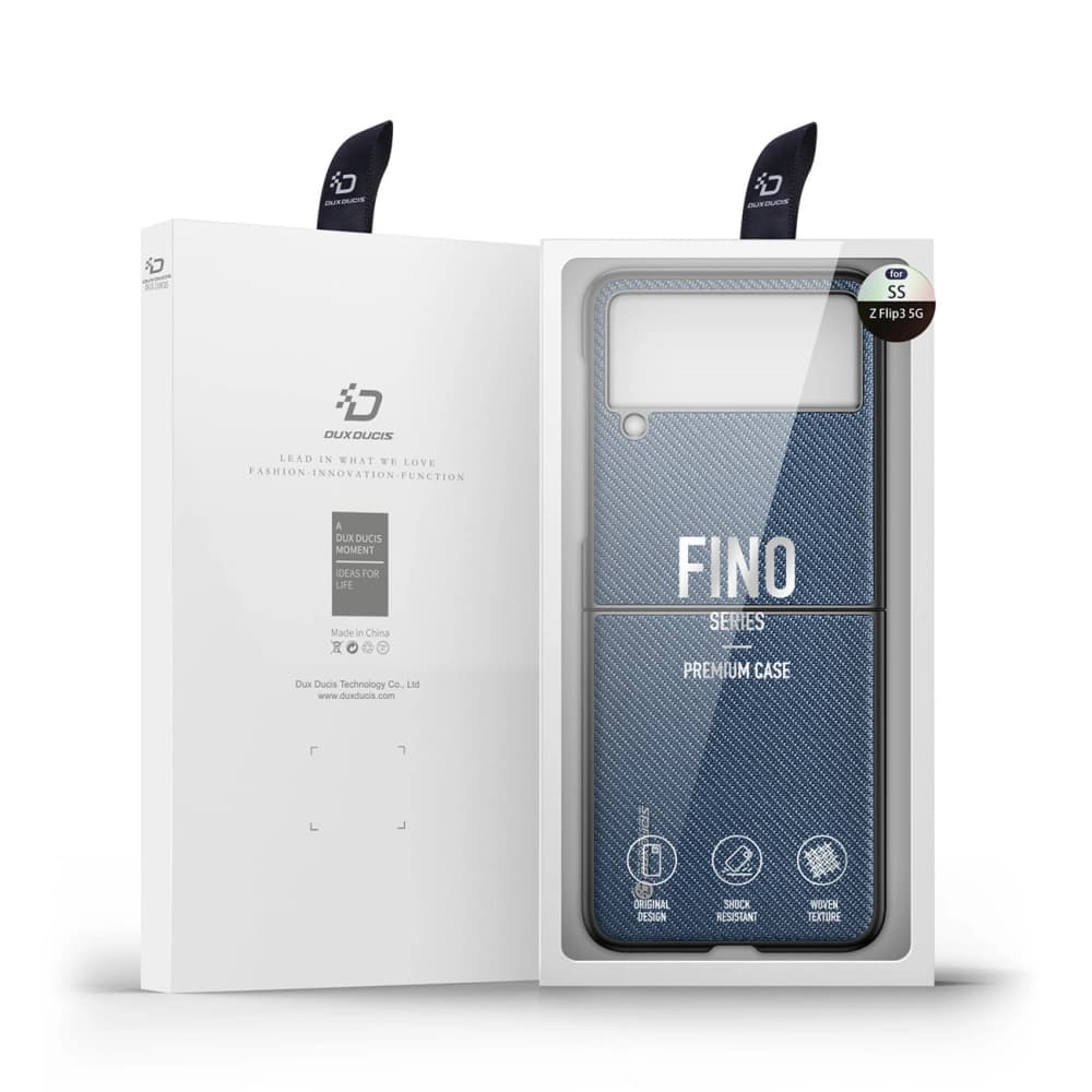 Dux Ducis Fino Samsung Galaxy Z Flip 3 blue - 5