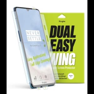 Folia hydrożelowa Ringke Dual Easy Wing Full Cover OnePlus 7T [2 PACK]