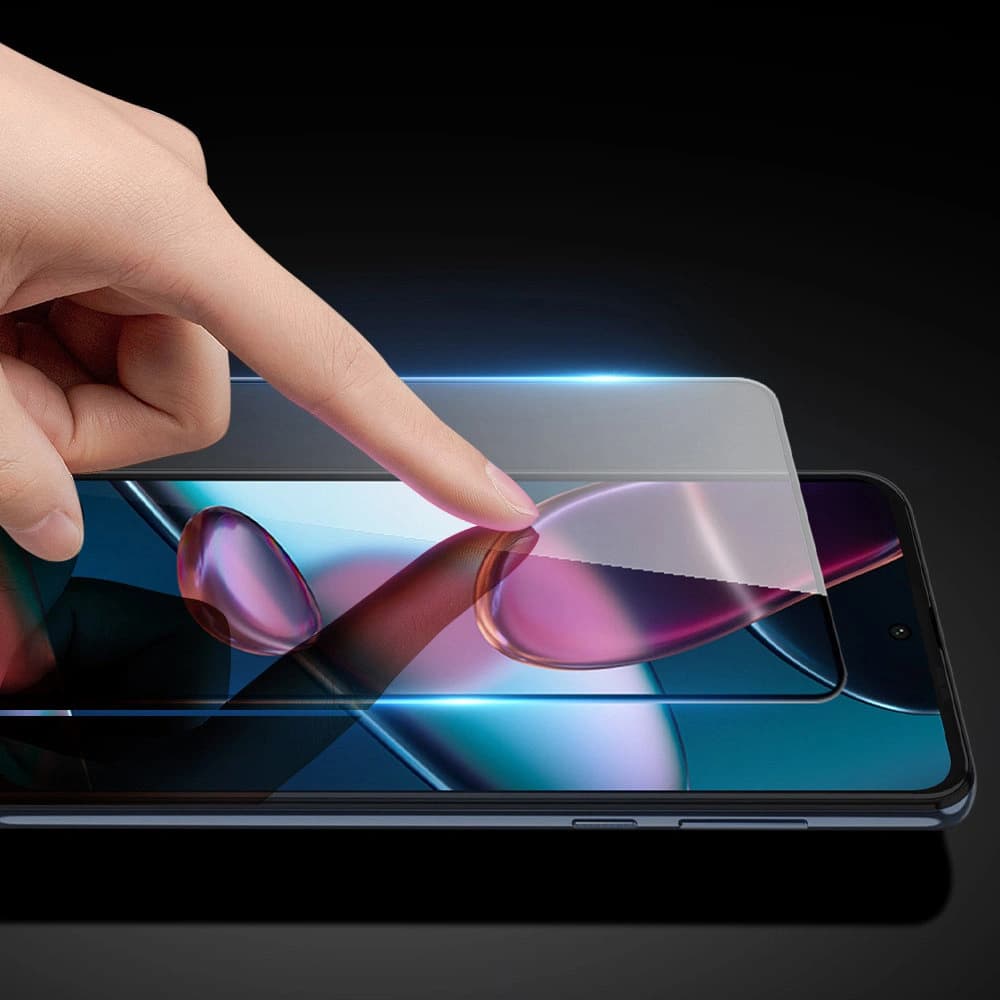 Dux Ducis 10D Gehärtetes Glas Motorola Moto Edge 30 Pro/Edge X30 schwarz (case friendly) - 8