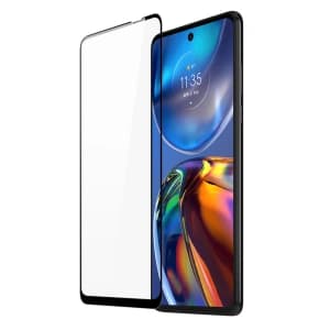 Dux Ducis 10D gehärtetes Glas für Motorola Moto E32 schwarz (case friendly)